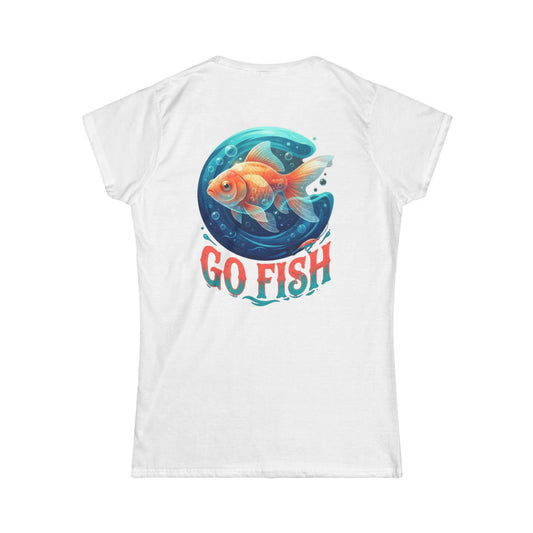 Color: White | Go Fish Women's Tee