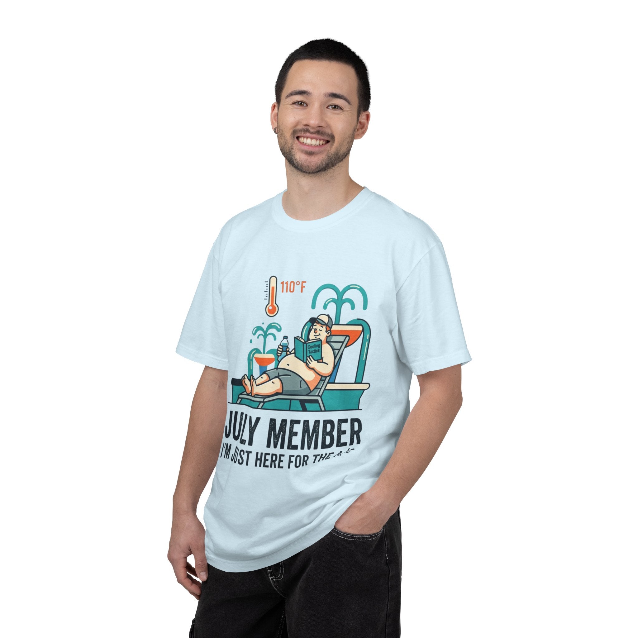 "July Member" Unisex Garment-Dyed Tee