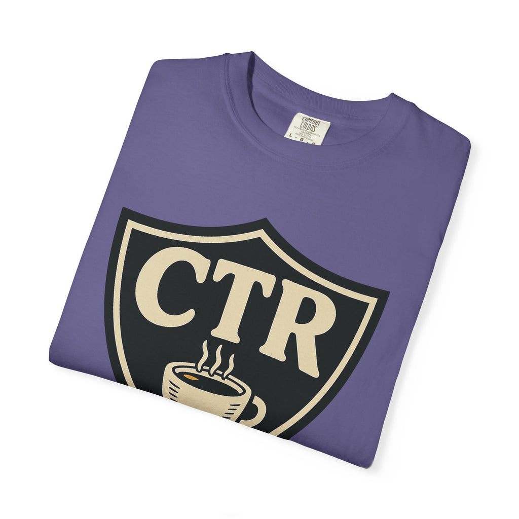 "CTR: Choose The Right... Coffee" Unisex Garment-Dyed T-shirt