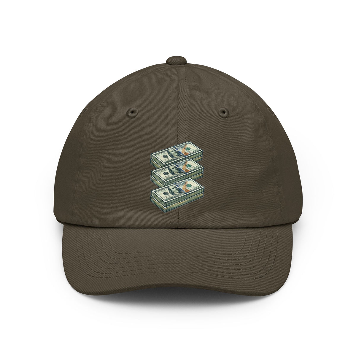 Color: Olive | 100 Bucks Dad Hat