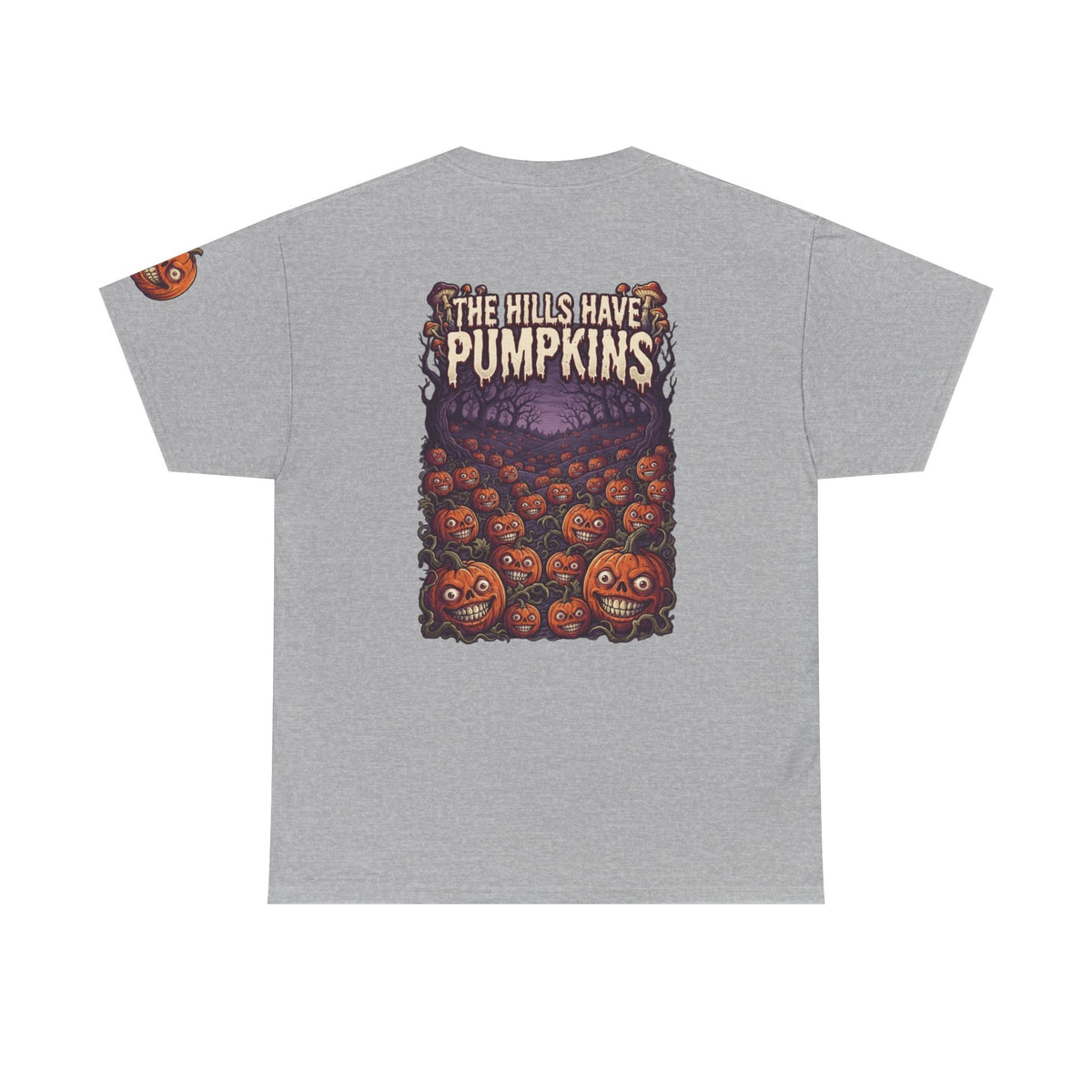 Color: Sport Grey | The Hills Have Pumpkins Premium Graphic Tee