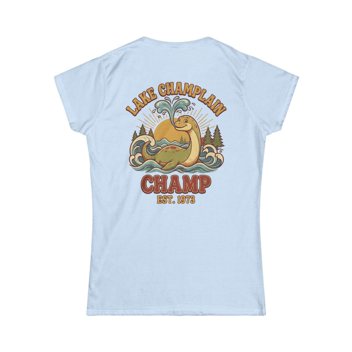 Color: Light Blue | Champ (Lake Champlain) Women's Tee