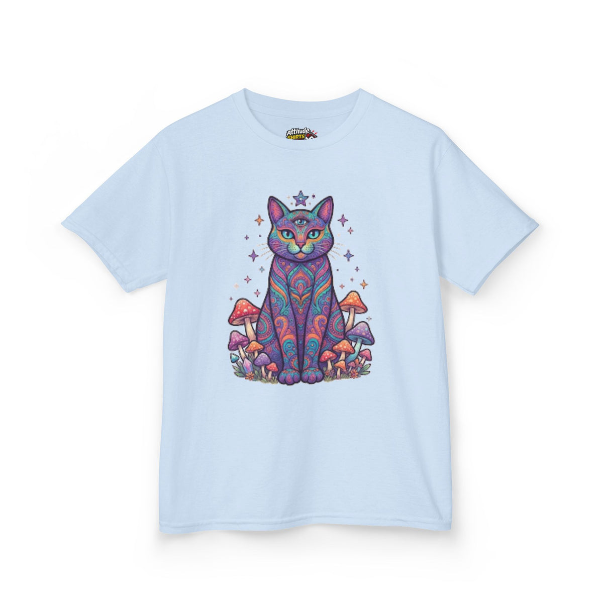 "Hippy Cat" Kids Tee
