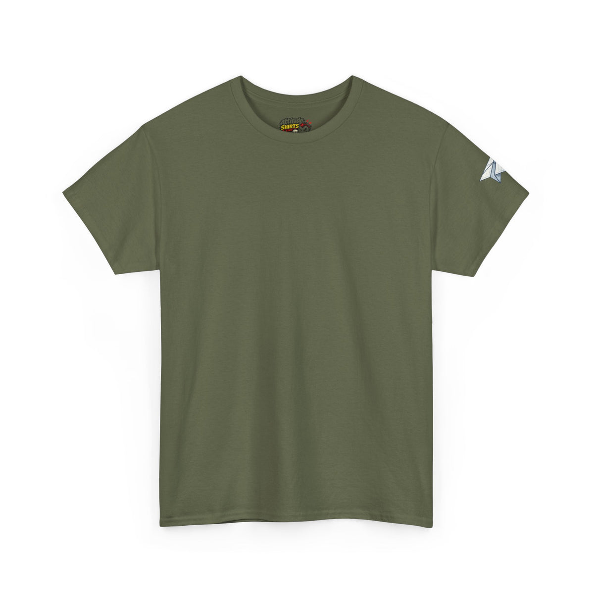 Color: Military Green | Paper Plane Porterhouse Premium Graphic Tee