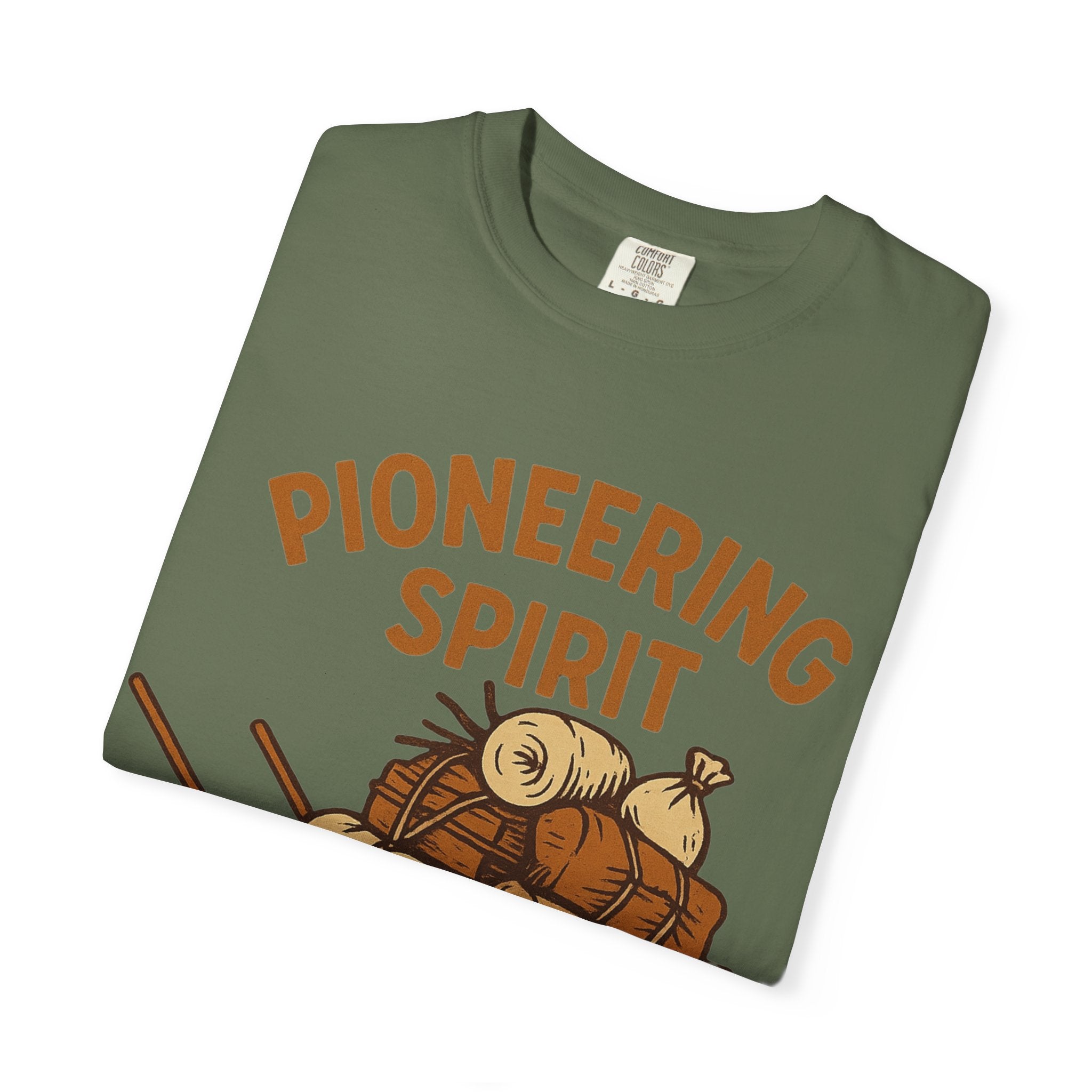 "Pioneering Spirit" Unisex Garment-Dyed T-shirt