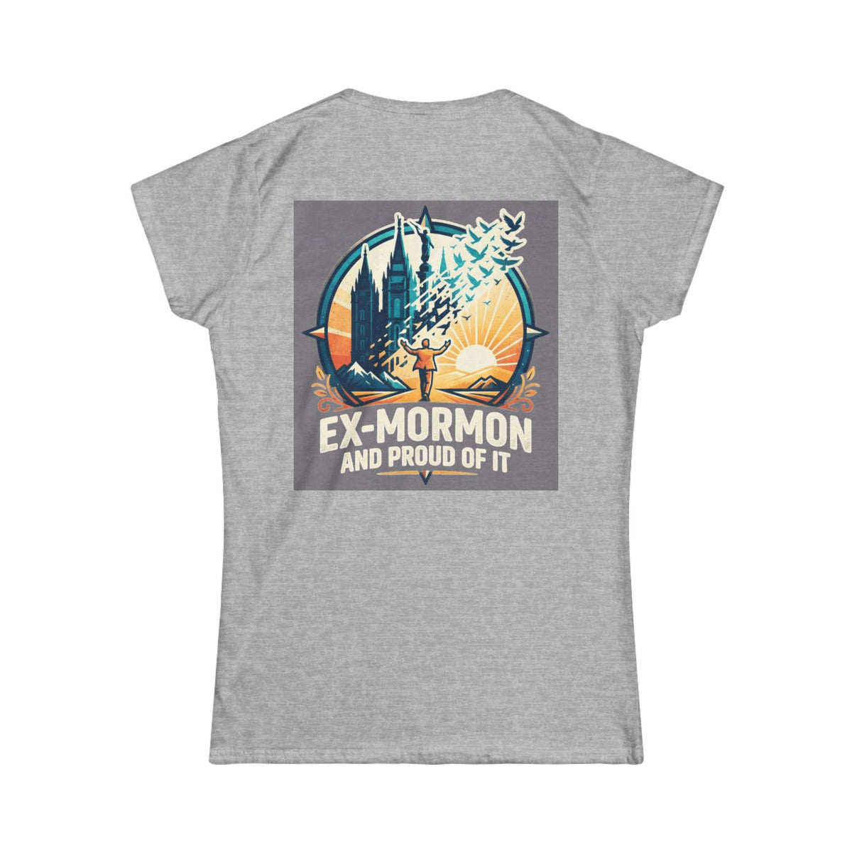 Color: Sport Grey | Ex Mormon Women's Tee