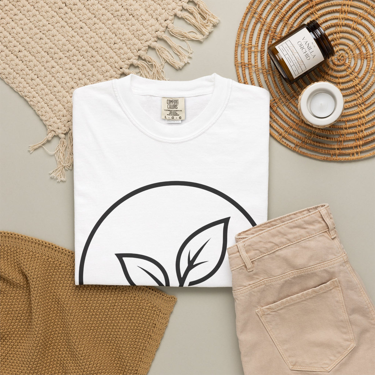 "Seedling" Unisex Garment-Dyed Tee