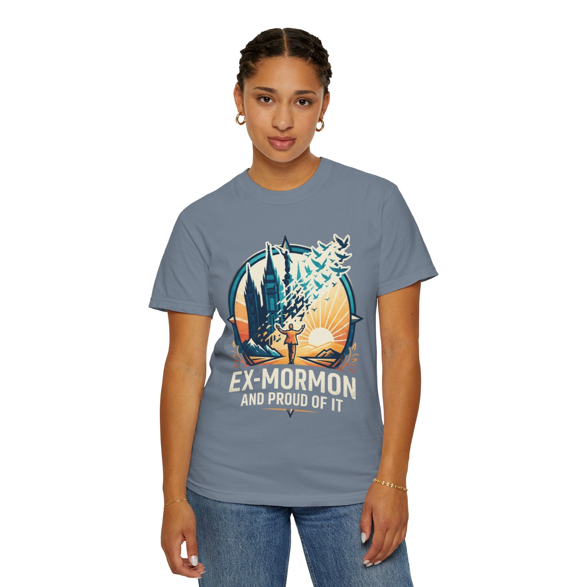 "Ex Mormon" Unisex Garment-Dyed Tee