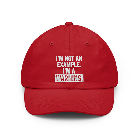 Color: Red | I'm Not An Example Dad Hat