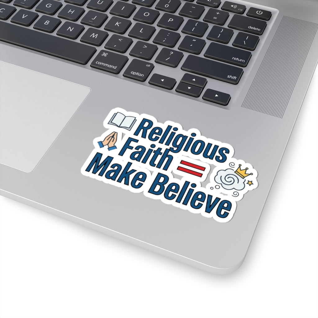 Make Believe Club Member | Kiss-Cut Sticker — AttitudeShirts