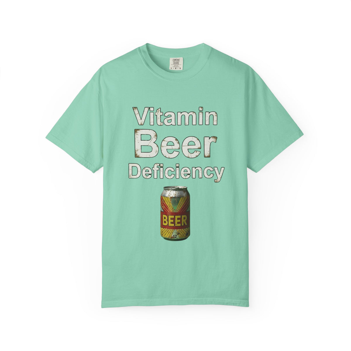 Color: Island Reef | Vitamin Beer Unisex Garment-Dyed T-shirt