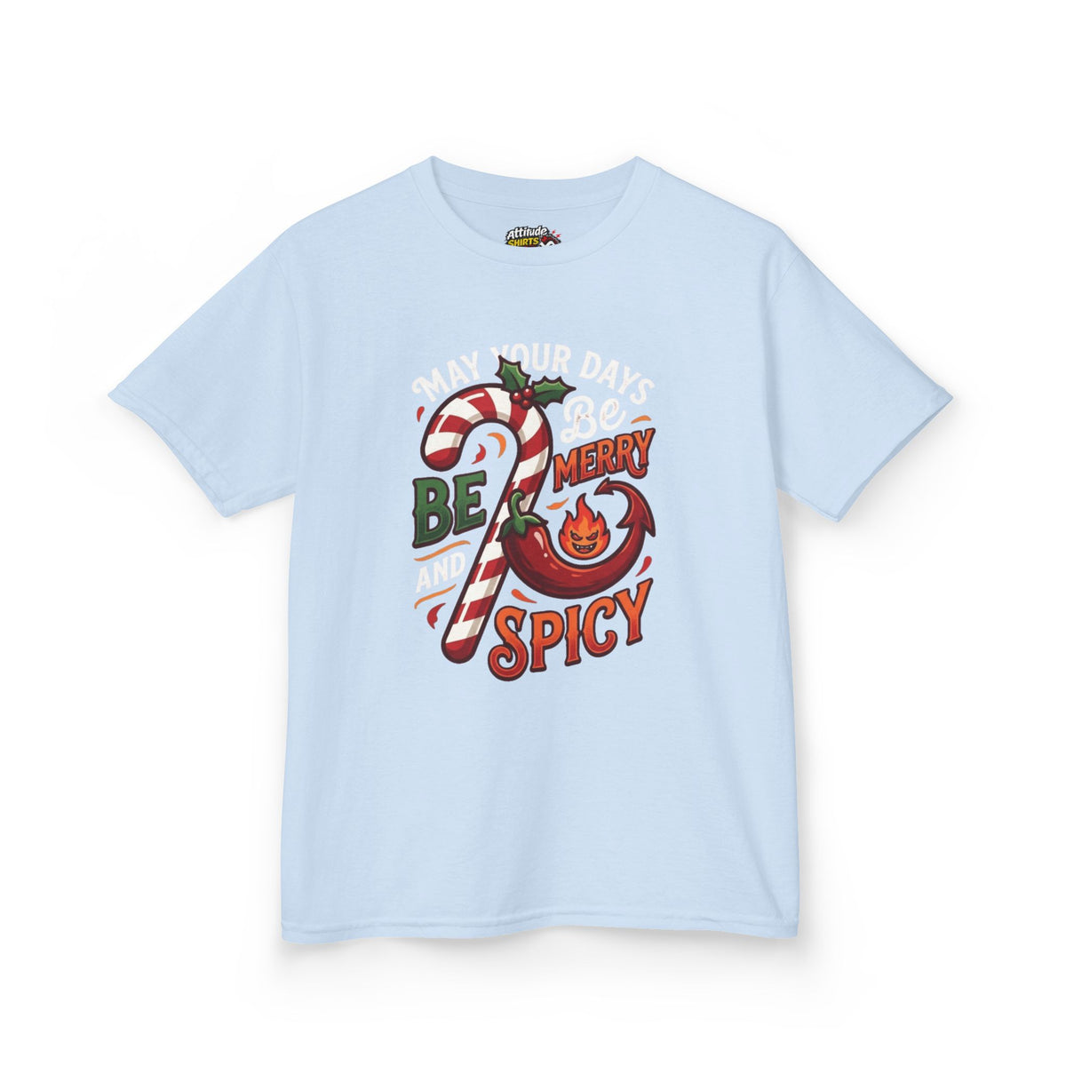 "May Your Days Be Merry and Spicy" Kids Tee