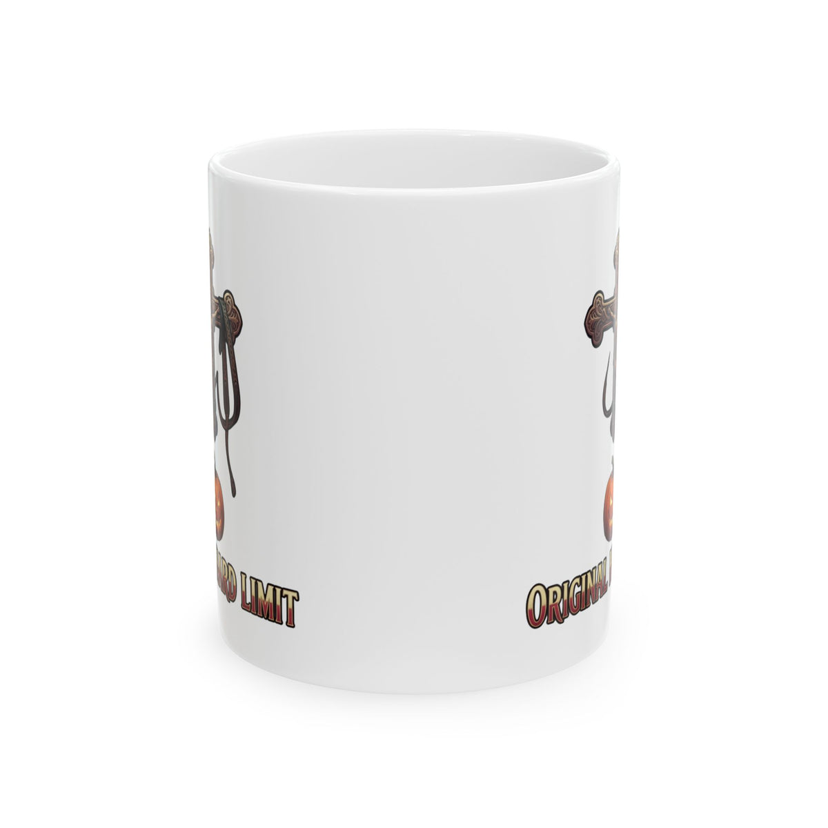 "Original Hard Limit" White Ceramic Mug — Graphic