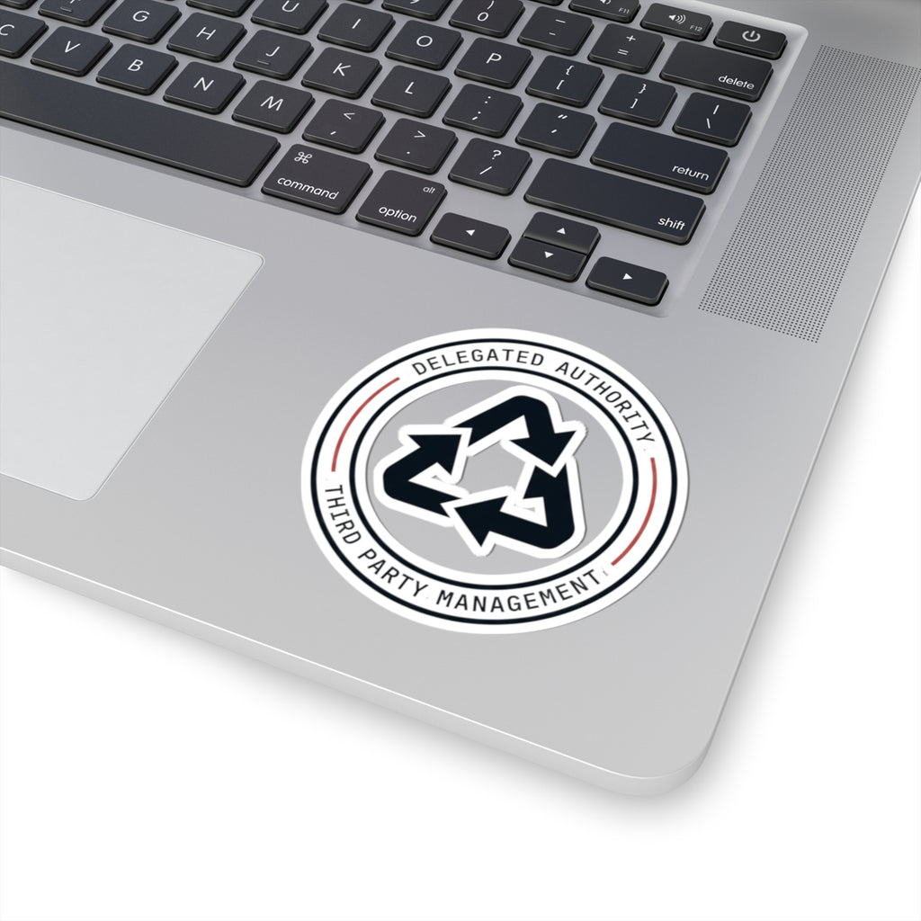 "Managed Entirely By Third Parties" Sticker
