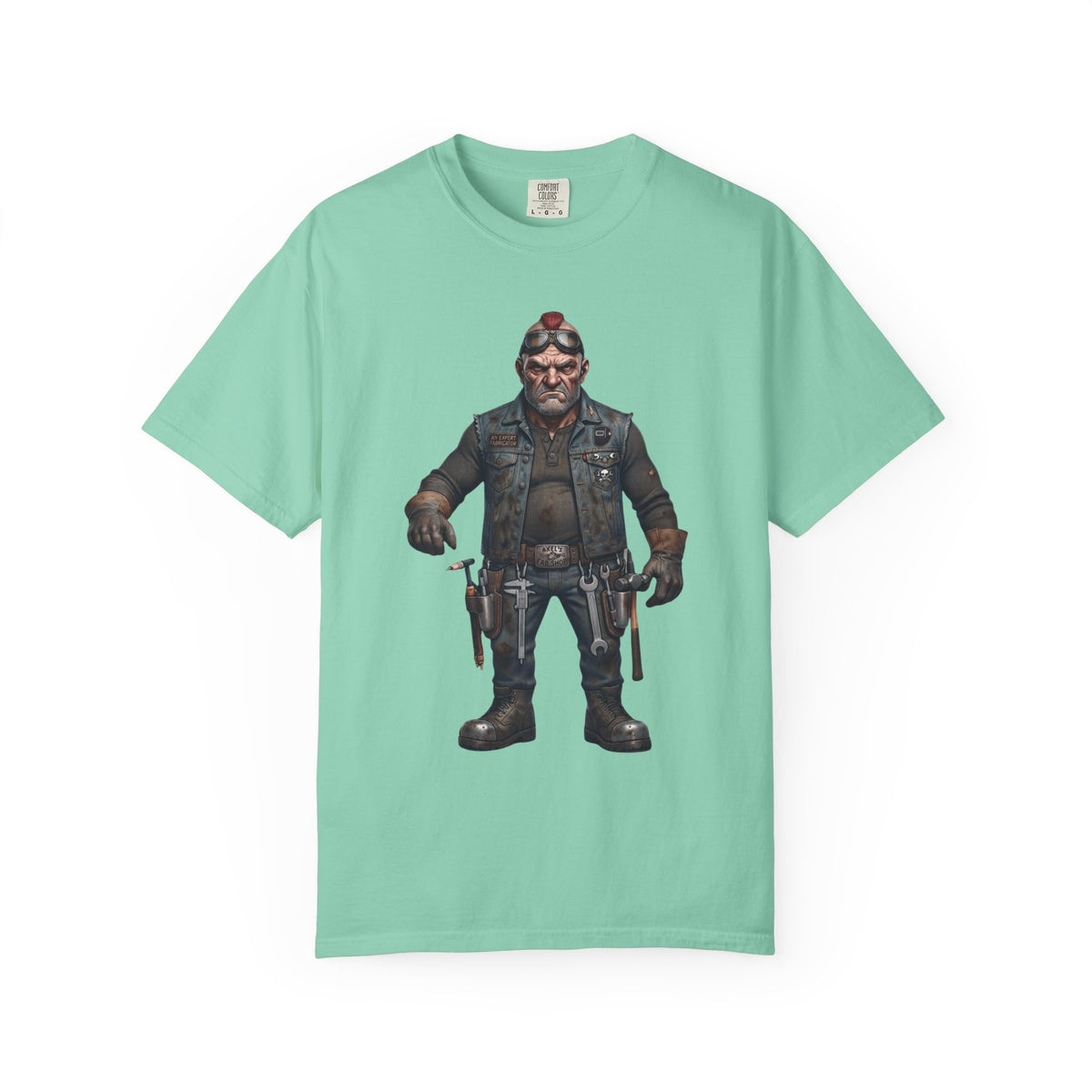 Color: Island Reef | Axel Unisex Garment-Dyed Tee