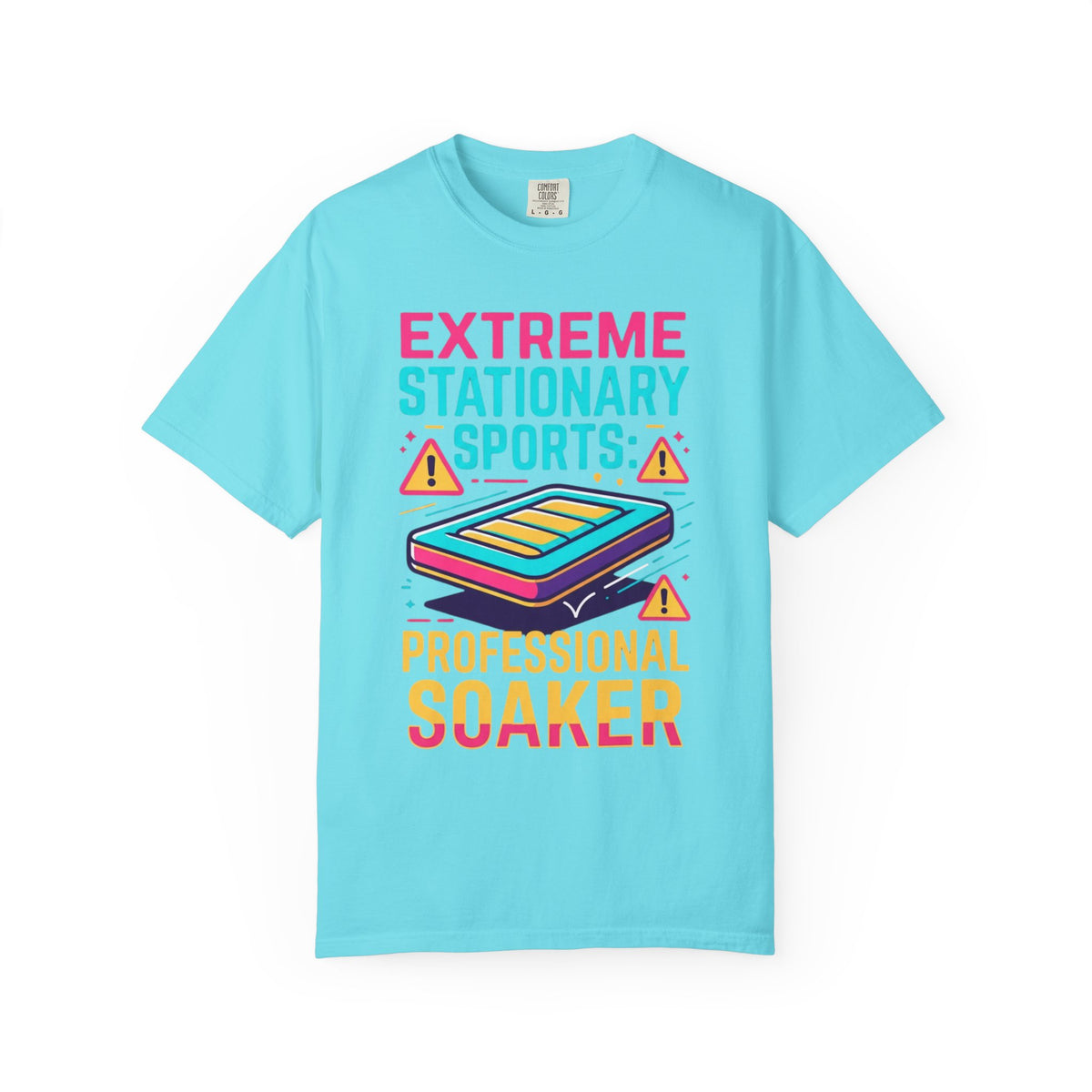 Color: Lagoon Blue | Professional Soaker Unisex Garment-Dyed Tee