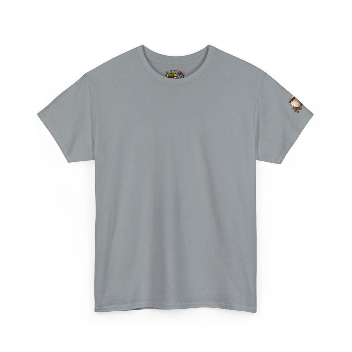 Color: Gravel | Coffee is Delightsome Premium Graphic Tee