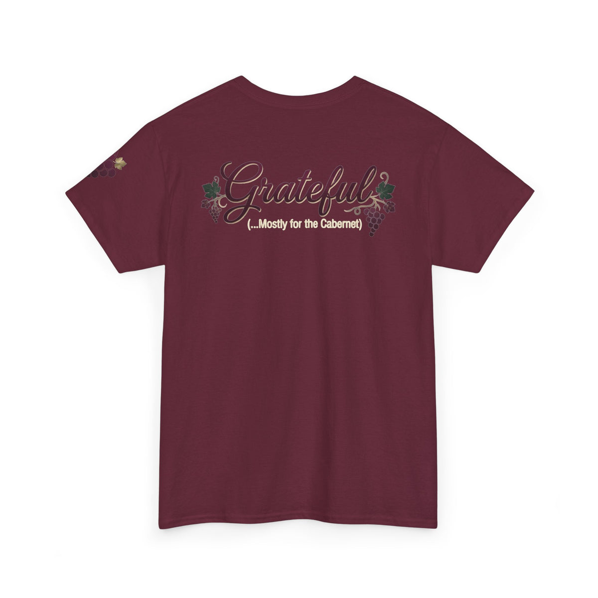 "Grateful for the Carbernet" Premium Graphic Tee