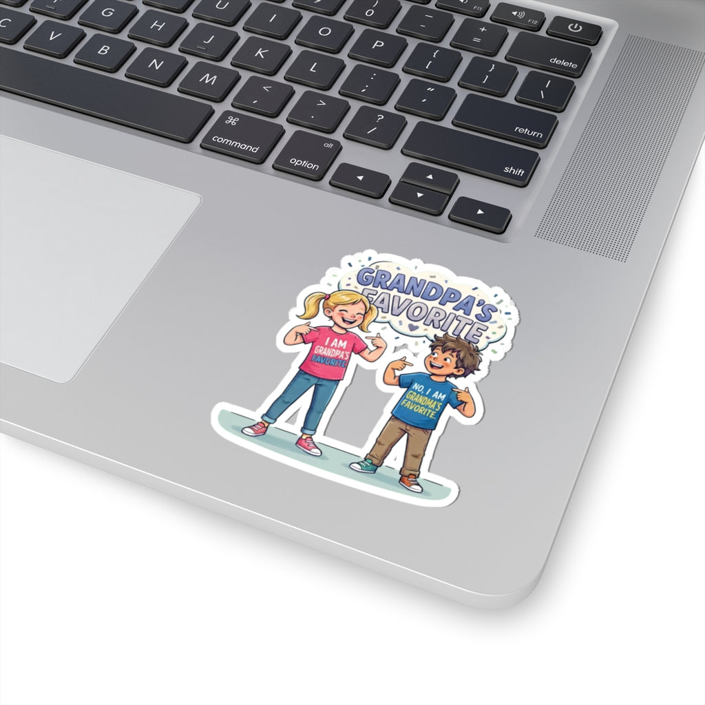 "Grandpa's Favorite" Sticker
