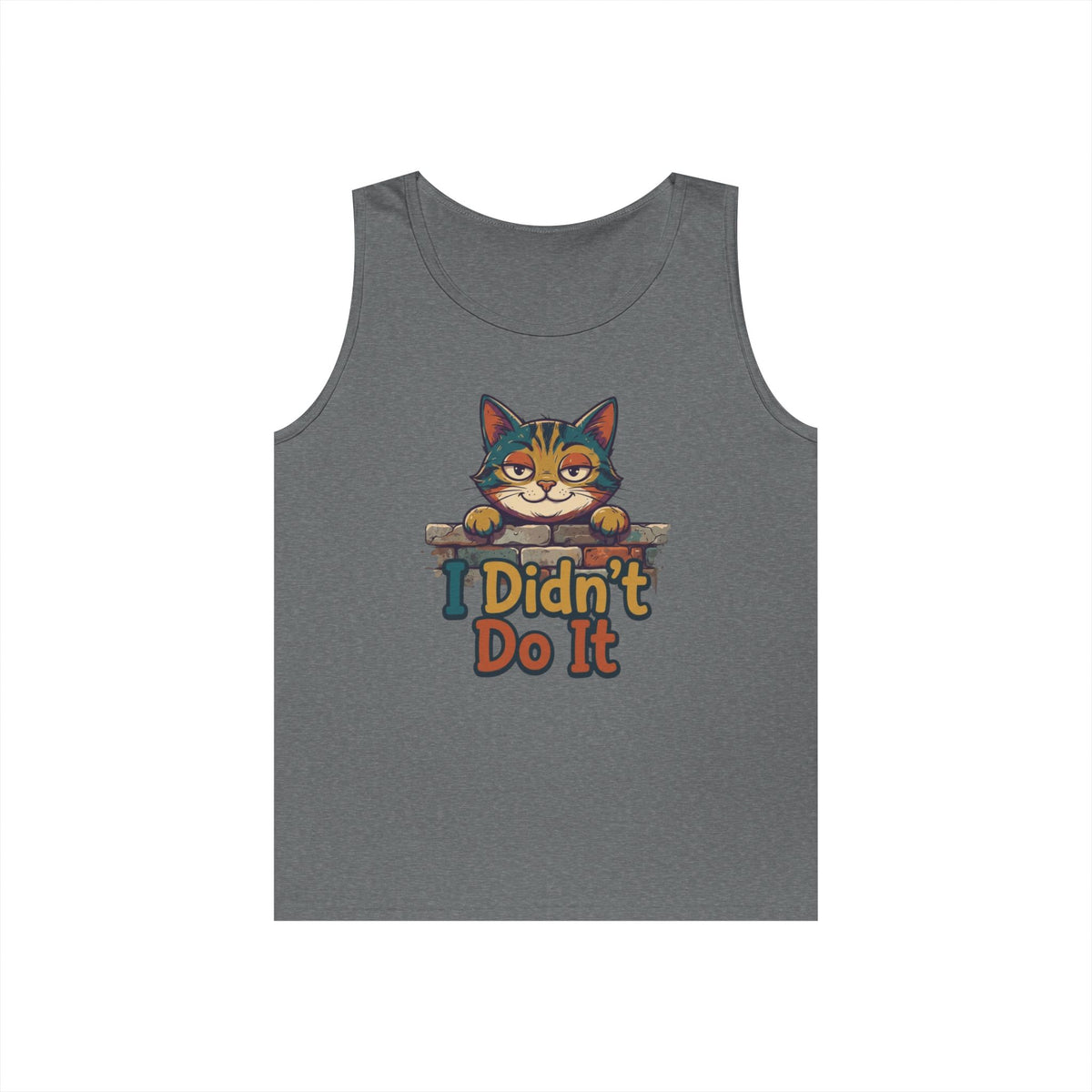 Color: Graphite Heather | I Didn't Do It Tank Top