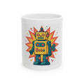 "Toy Robot" White Ceramic Mug