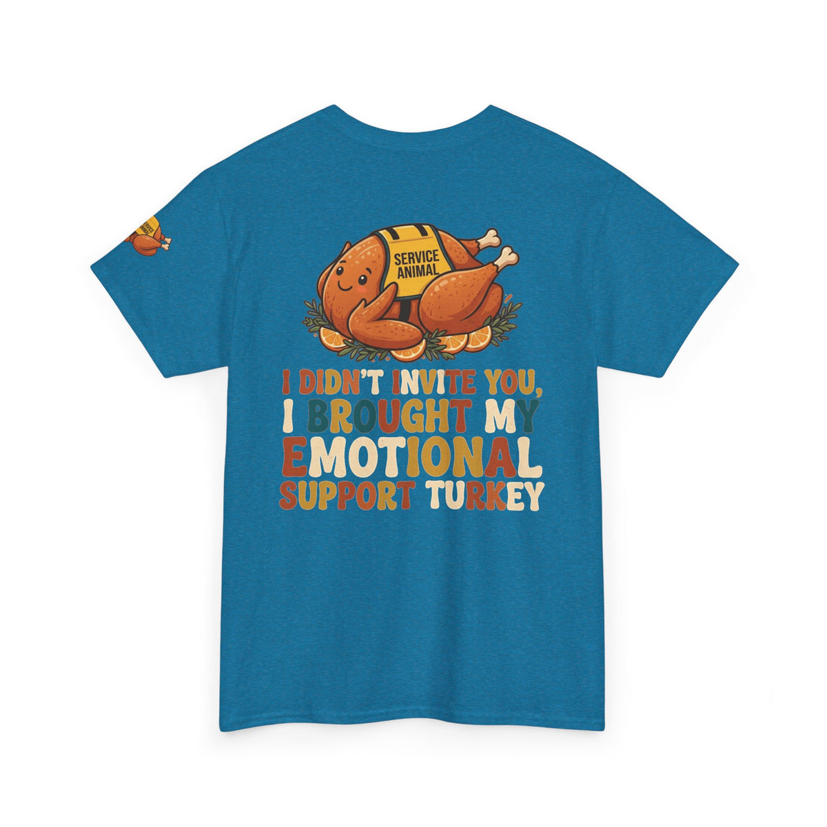 "Emotional Support Turkey" Premium Graphic Tee