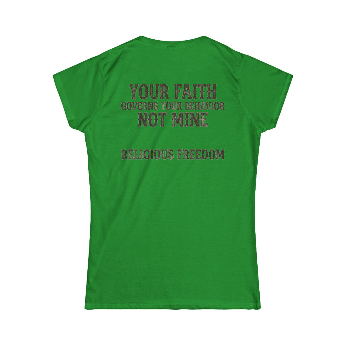 Color: Irish Green | Religious Freedom Women's Tee
