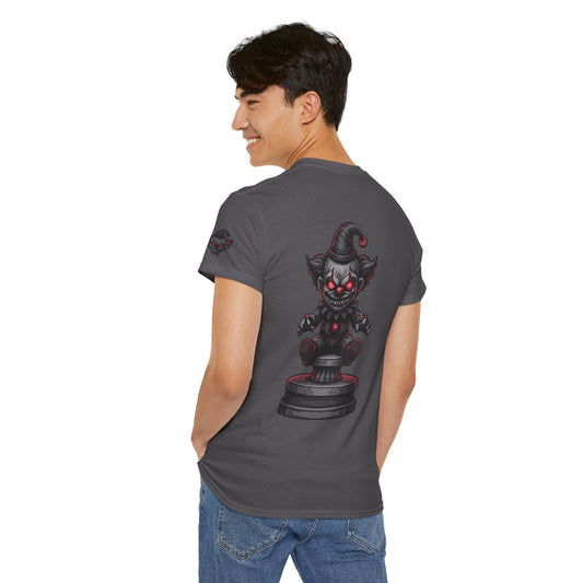 Color: Charcoal | Nightmare Clown Premium Graphic Tee