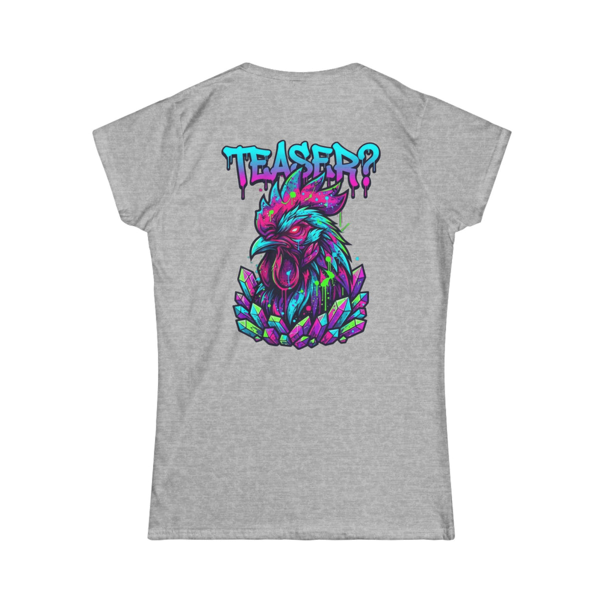 Color: Sport Grey | Cock Teaser Women's Tee