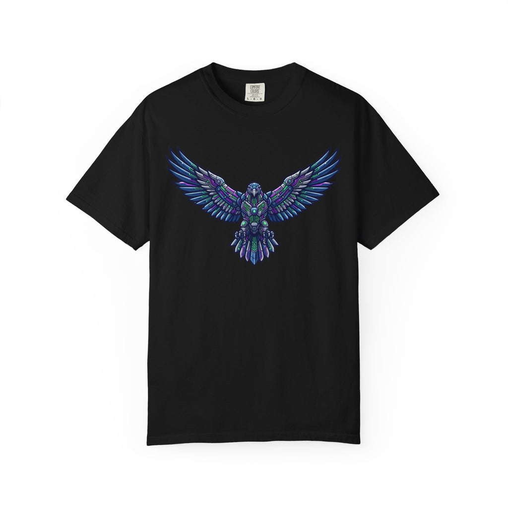 "Cyber Falcon" Unisex Garment-Dyed Tee