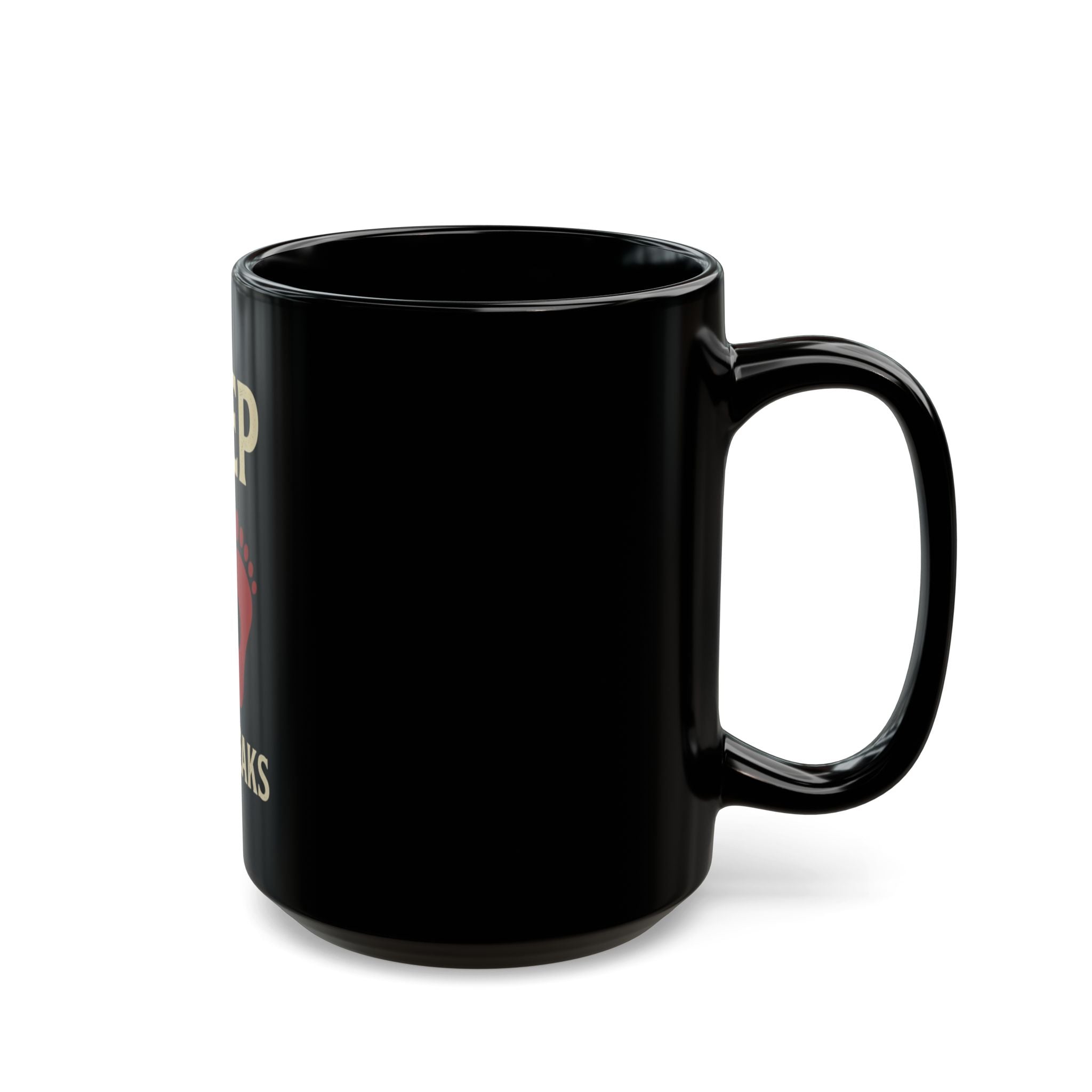 "Monster Mash" Black Ceramic Mug — Graphic
