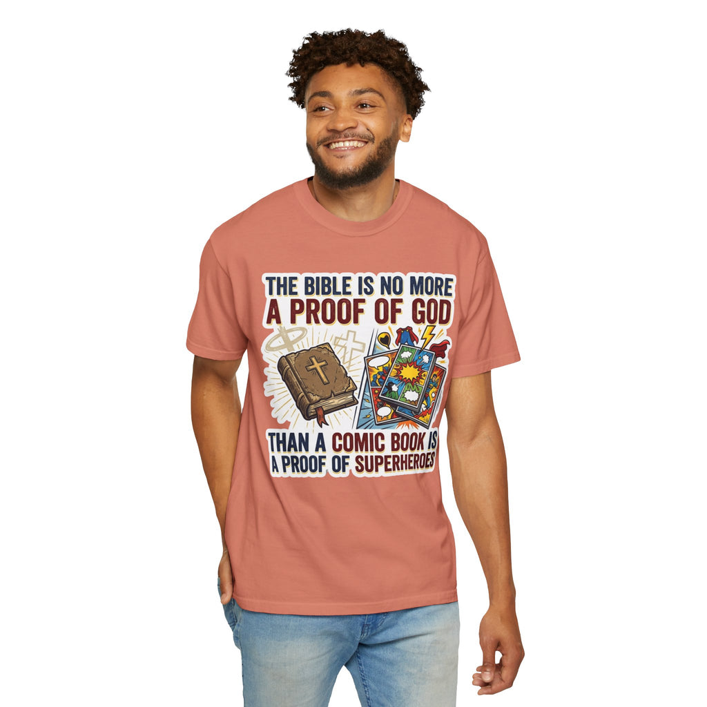 "Bible Proof of Good" Unisex Garment-Dyed Tee