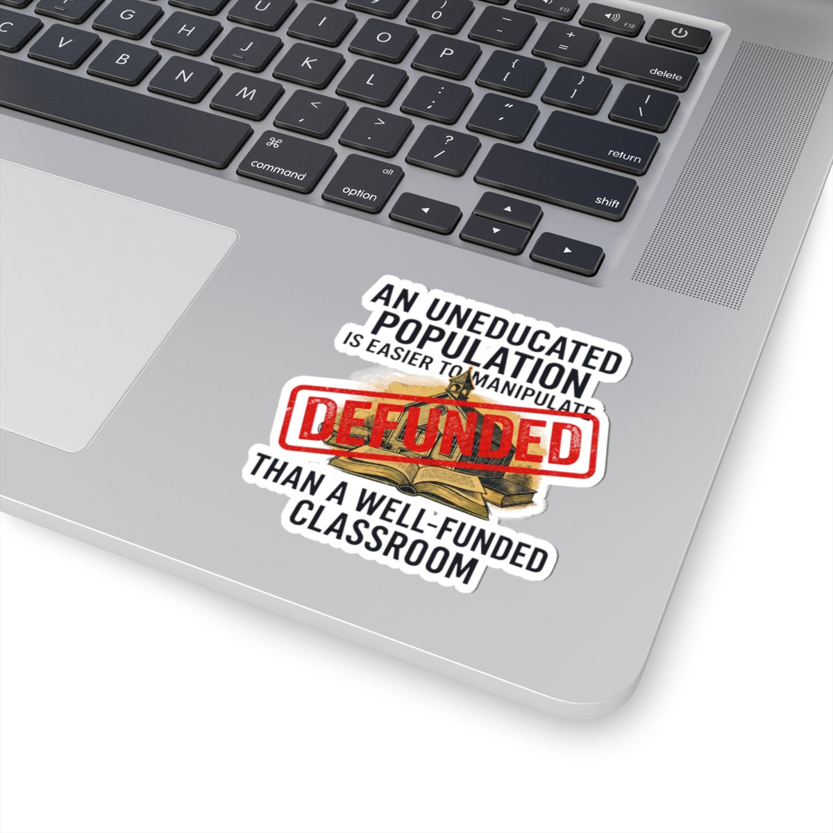 "Protest Series - Fund Public Schools" Sticker — Main