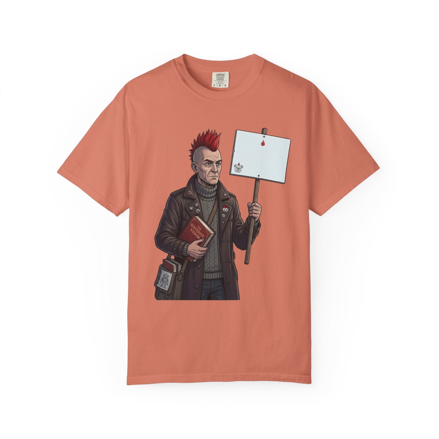 "Quiet" Unisex Garment-Dyed Tee