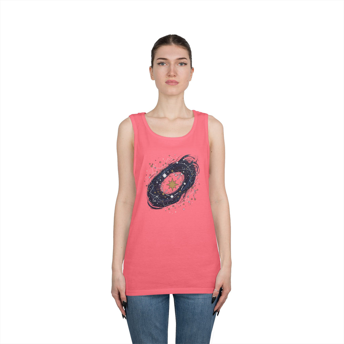 "Constellation Map (Dark Sky)" Tank Top