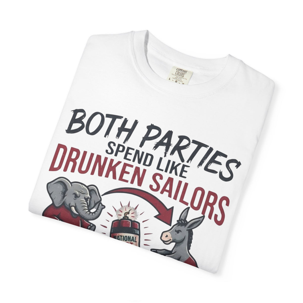 Protest Series - Audit The Spending Unisex Garment-Dyed Tee