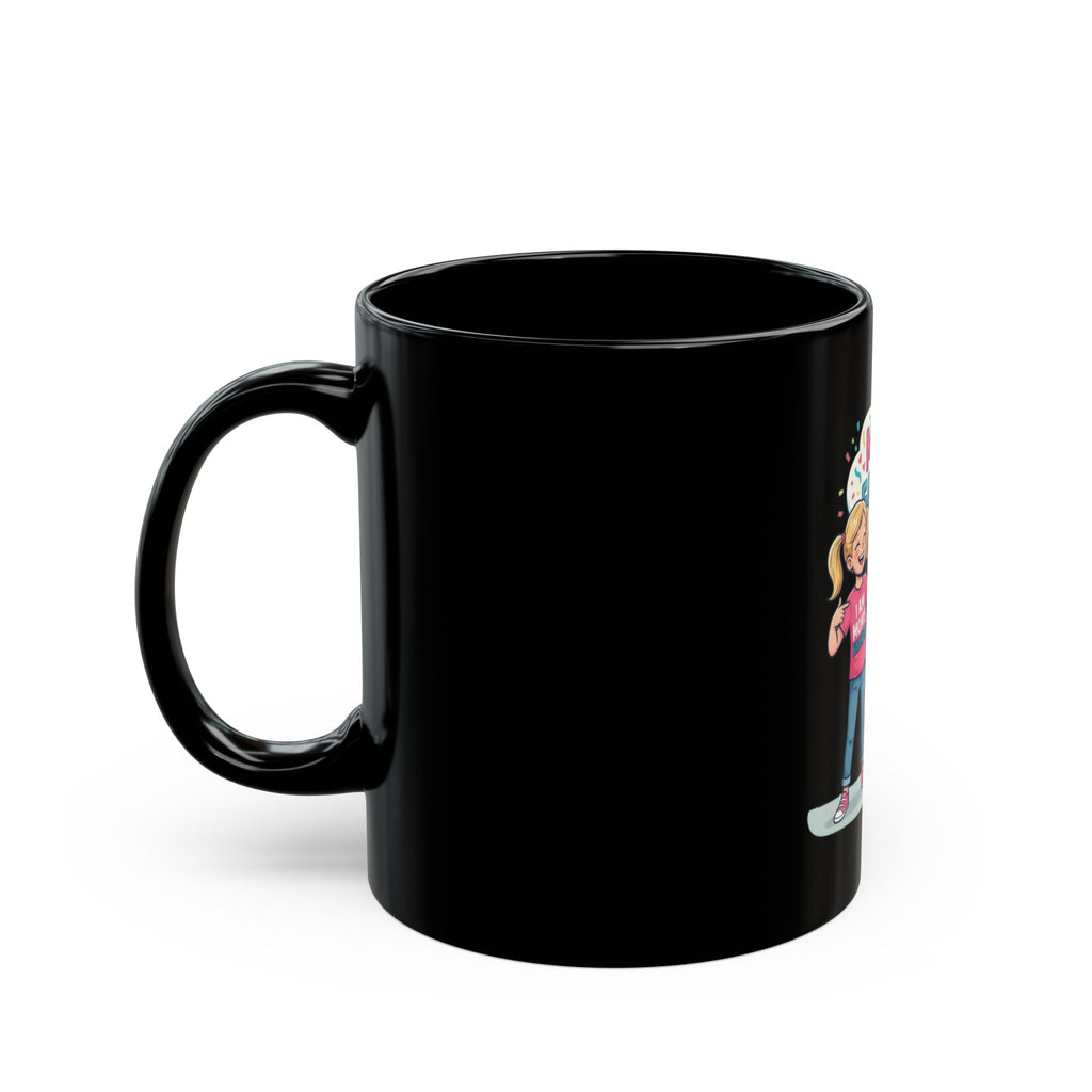 "Mom's Favorite" Black Ceramic Mug