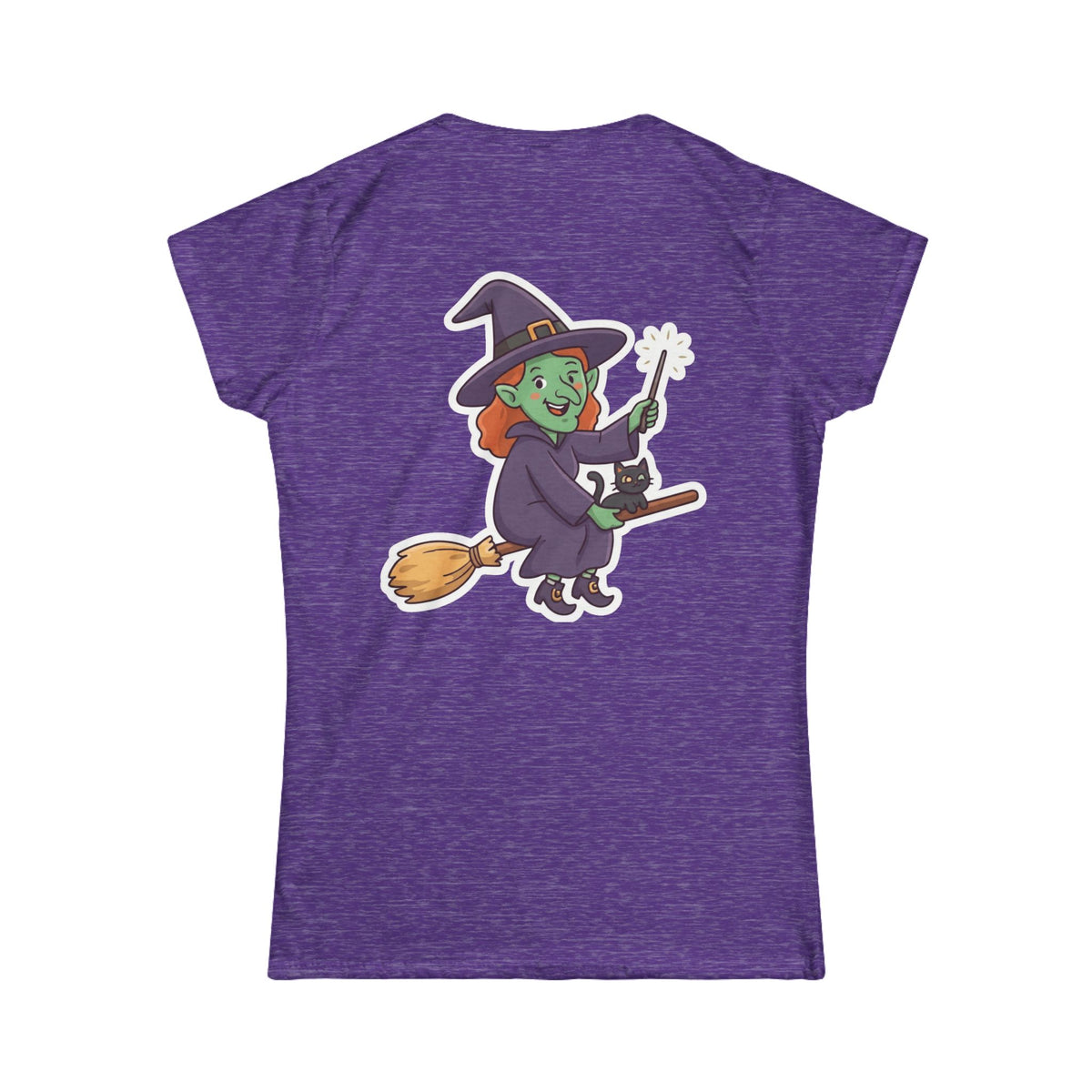 Color: Heather Purple | Witch Women's Tee