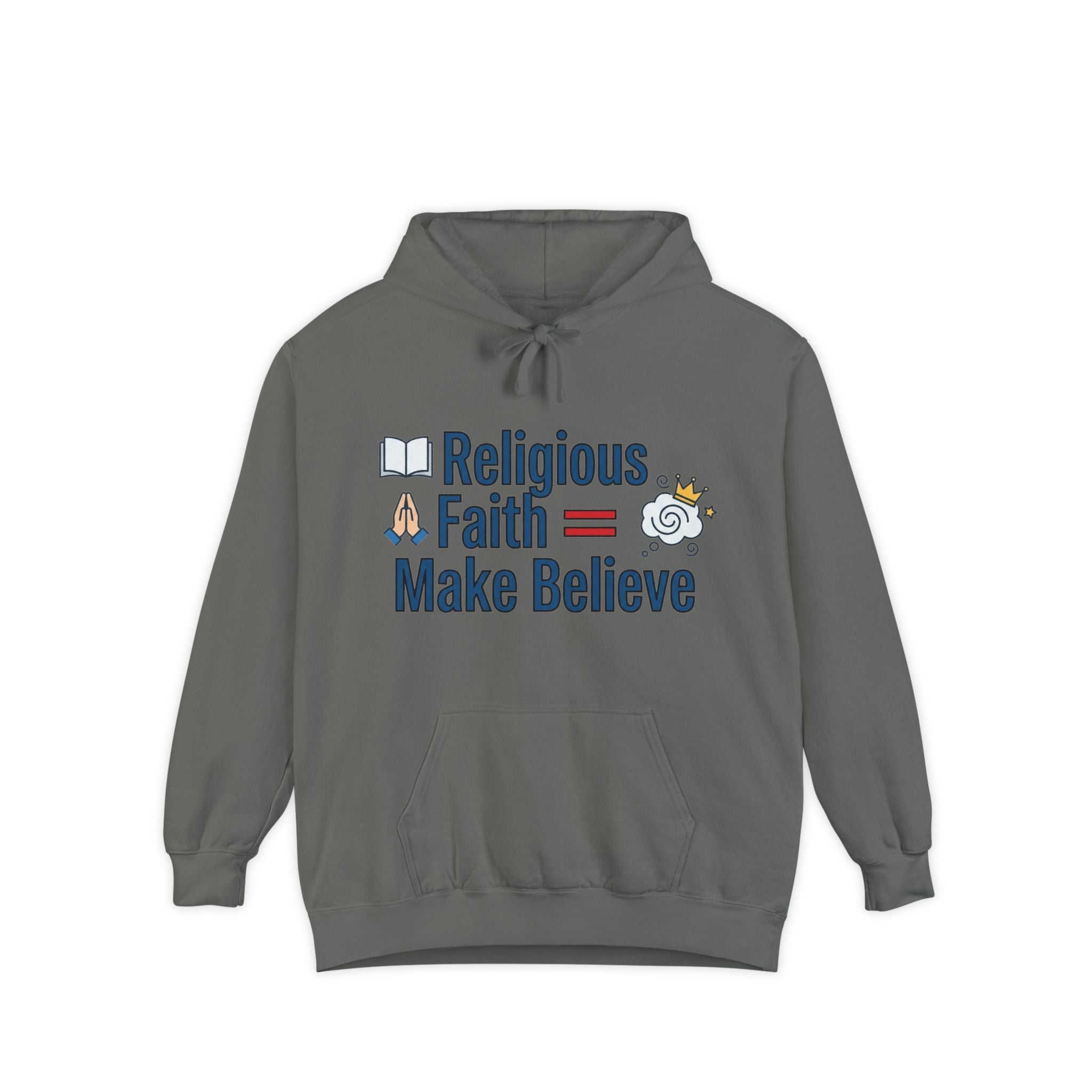 Make Believe Club Member | Garment-Dyed Hoodie — AttitudeShirts