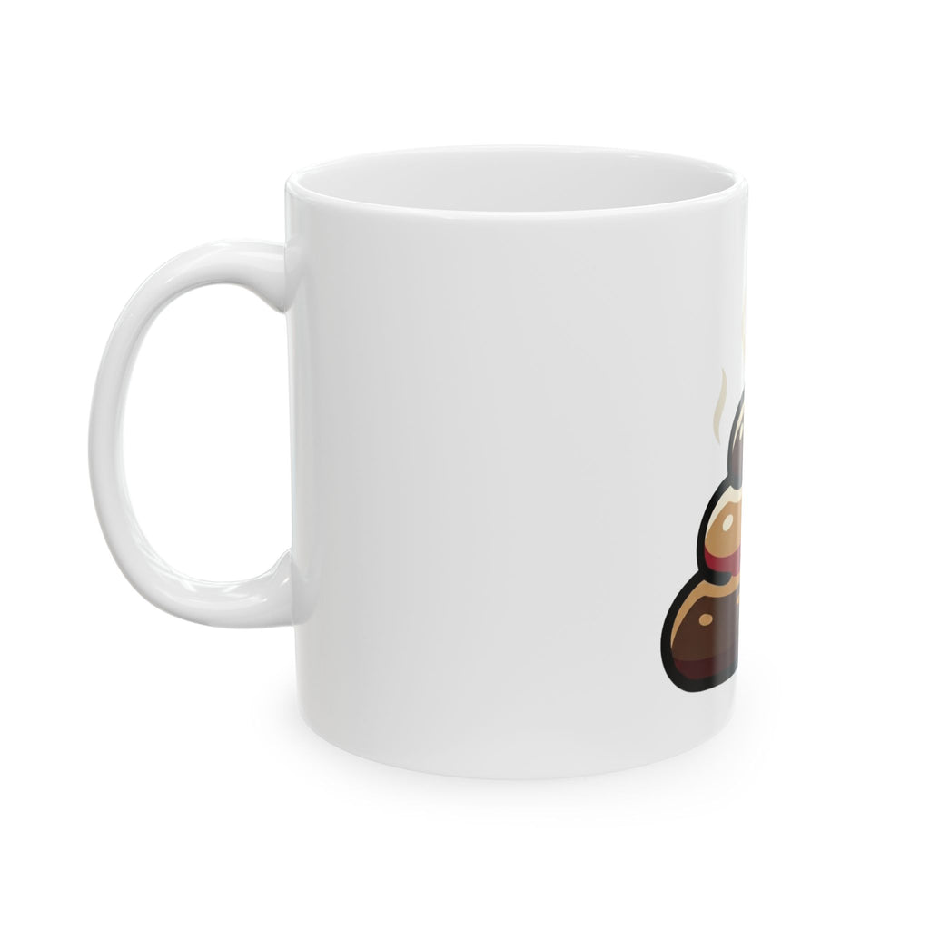 "This is Dogshit" White Ceramic Mug — Graphic