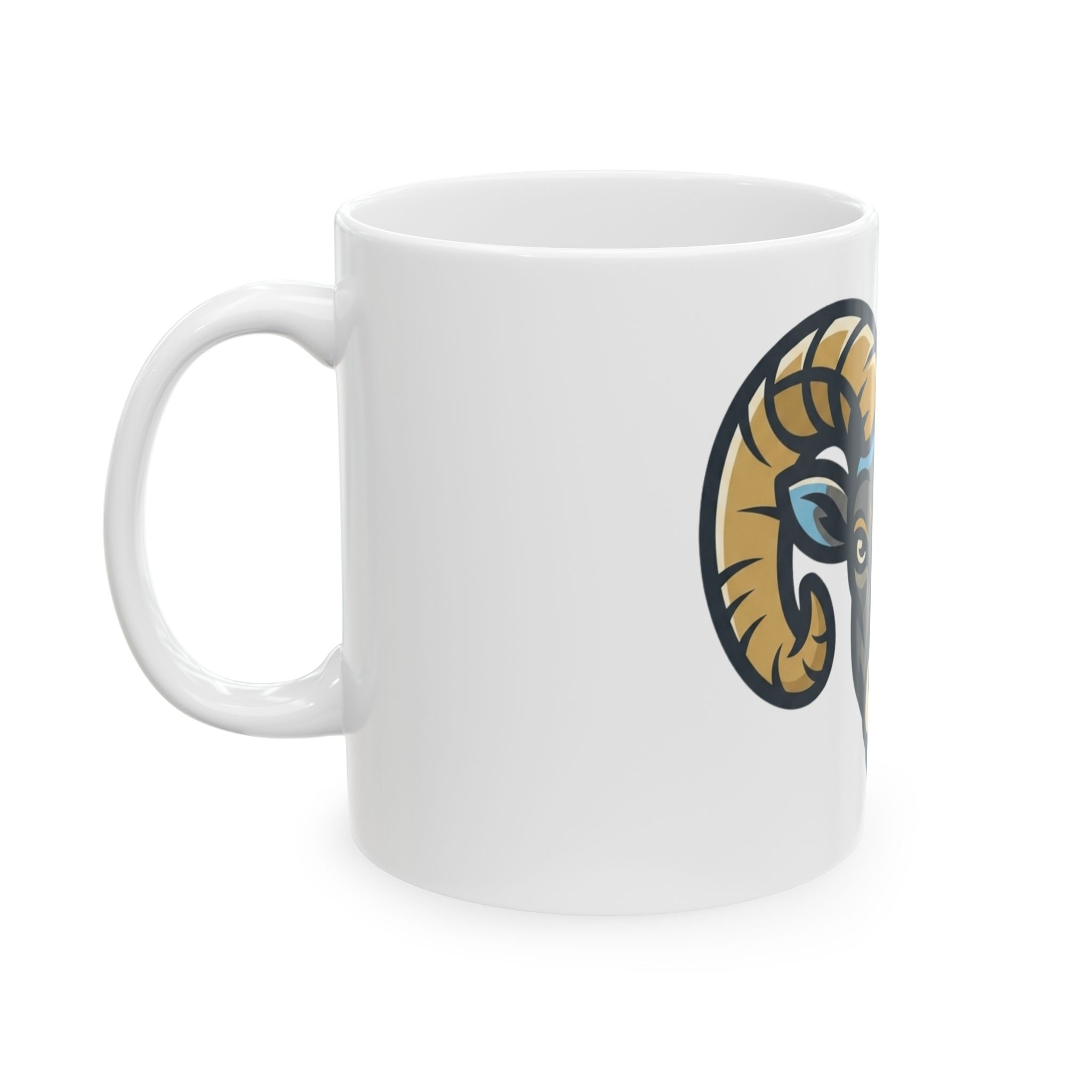 "May Legend" White Ceramic Mug — Graphic