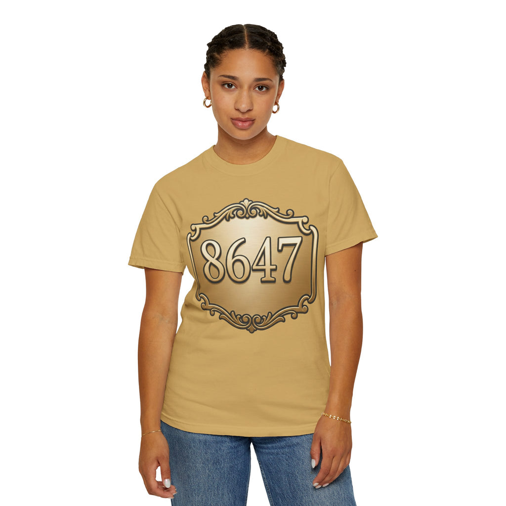 "8647" Unisex Garment-Dyed Tee