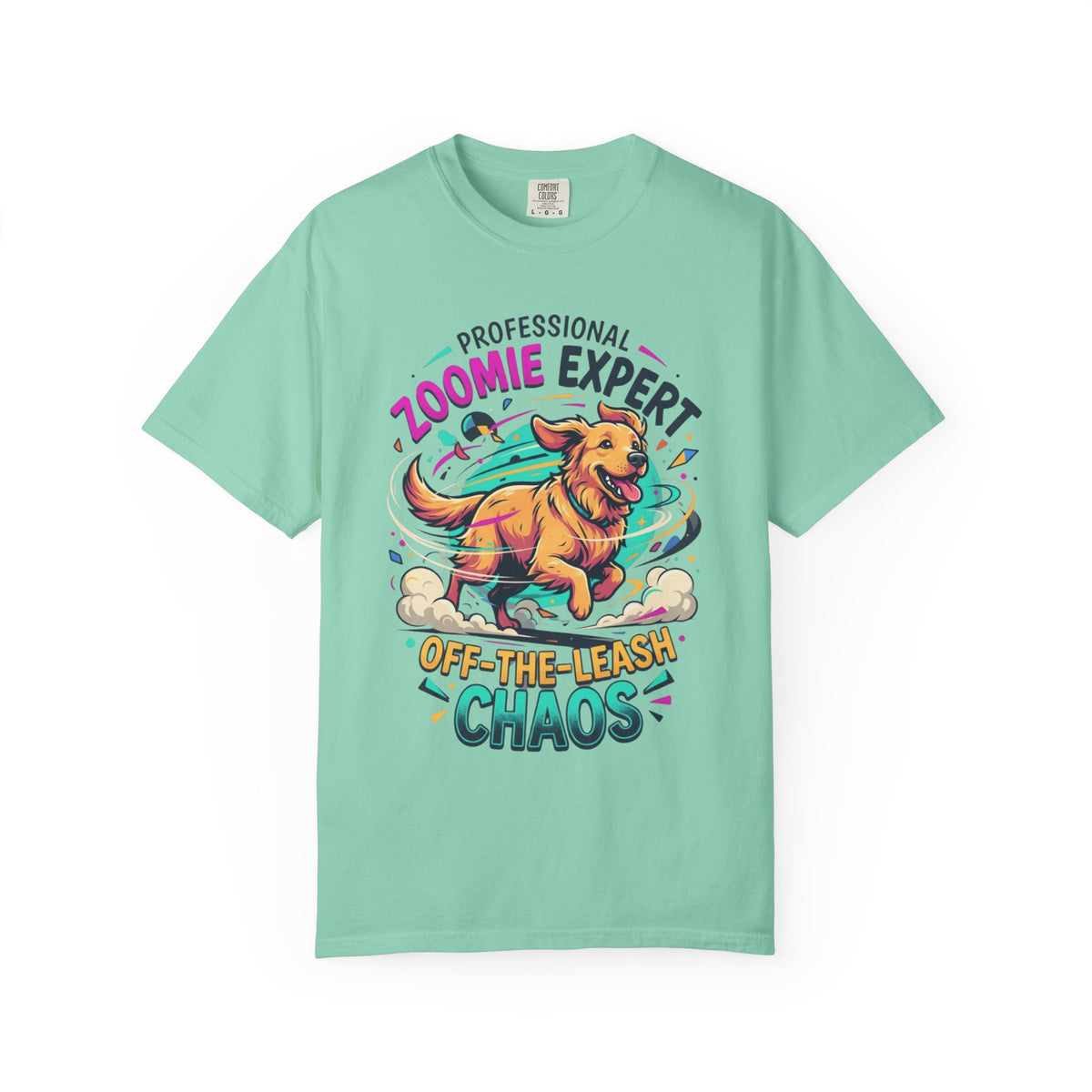 Color: Island Reef | Professional Zoomie Expert Unisex Garment-Dyed Tee