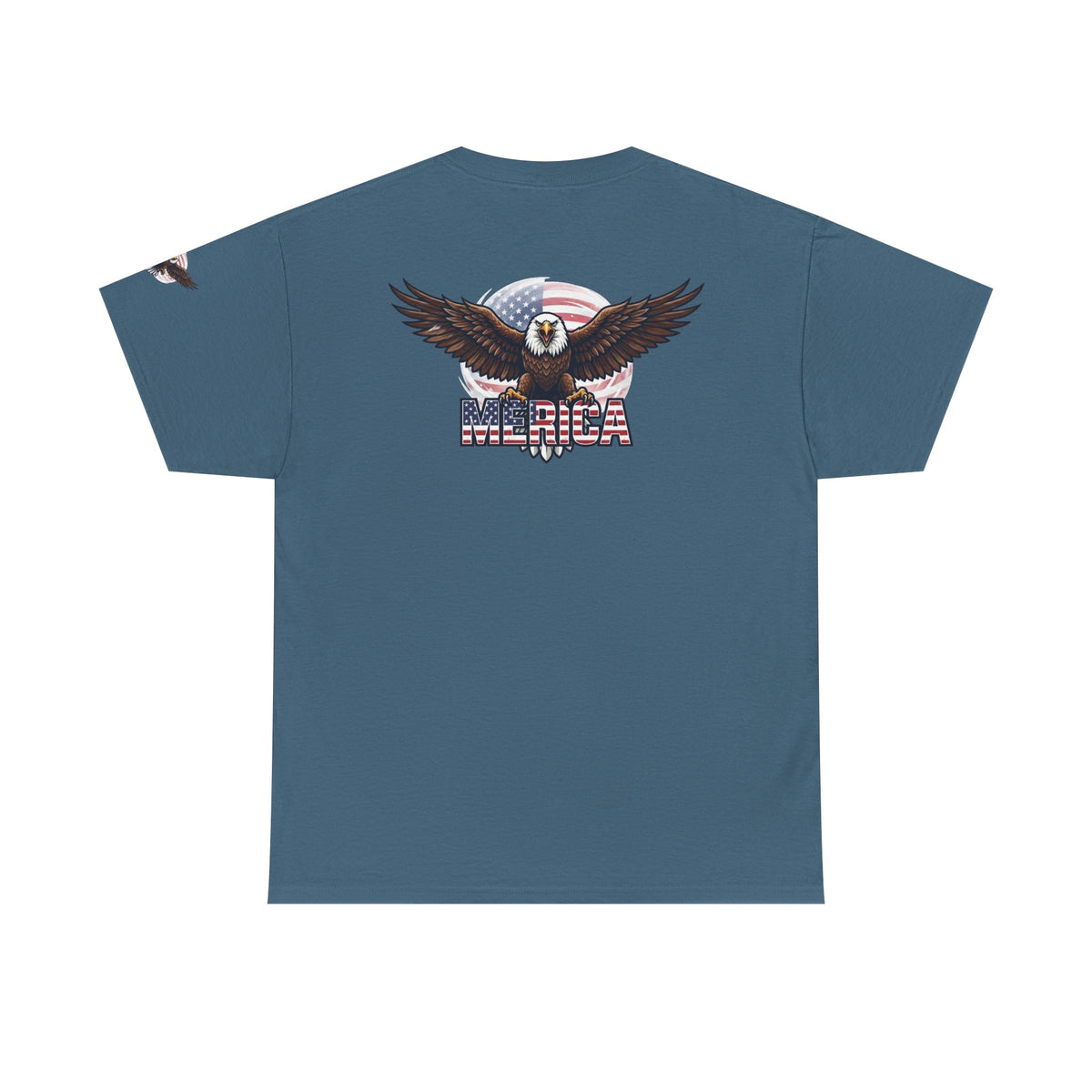 Color: Indigo Blue | Merica Premium Graphic Tee