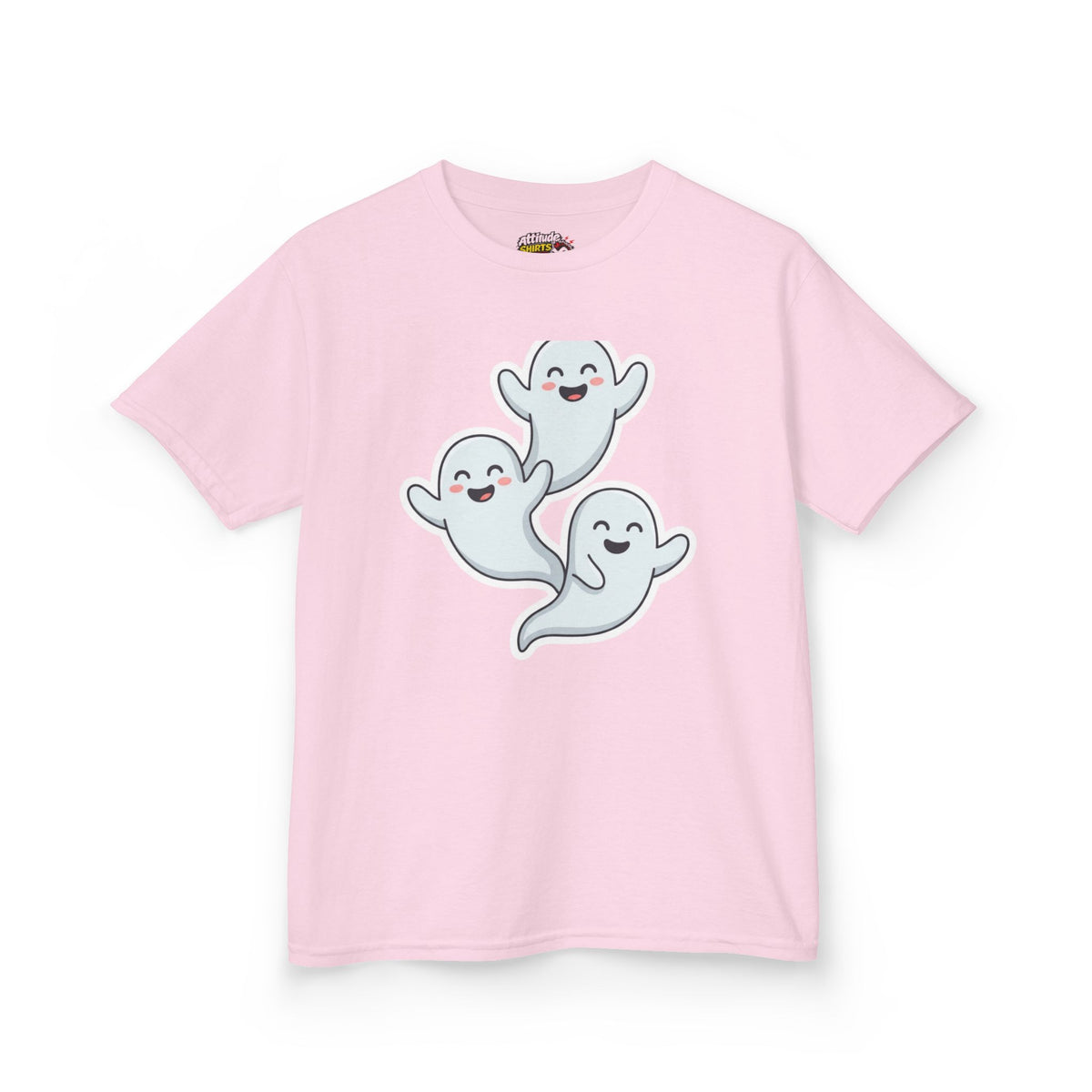 Color: Light Pink | Ghosts Kids Tee