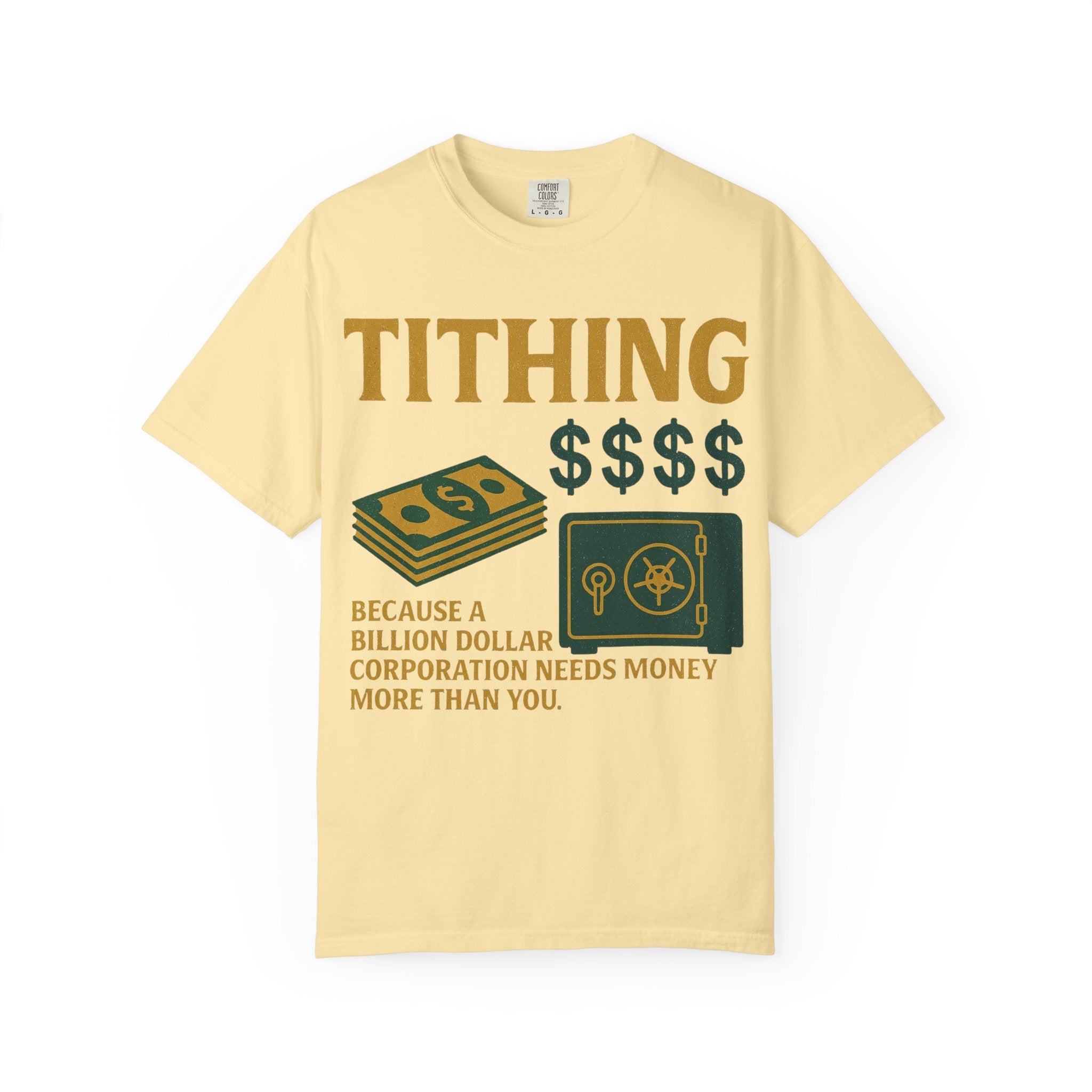 "Corporate Charity" Unisex Garment-Dyed T-shirt