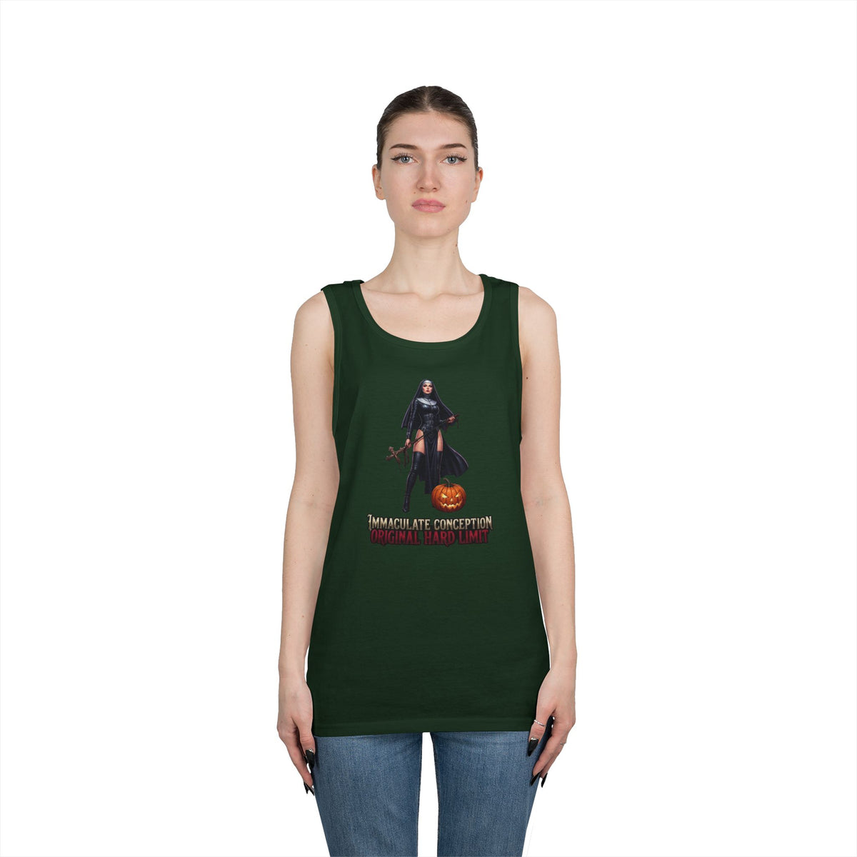 Color: Forest Green | Original Hard Limit Tank Top