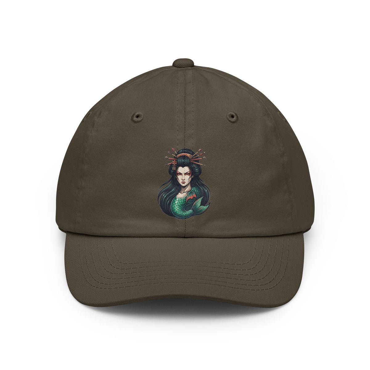 Color: Olive | Ningyo (Japanese Folklore) Dad Hat
