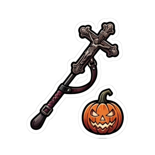 "Sexy Halloween Nun" Sticker