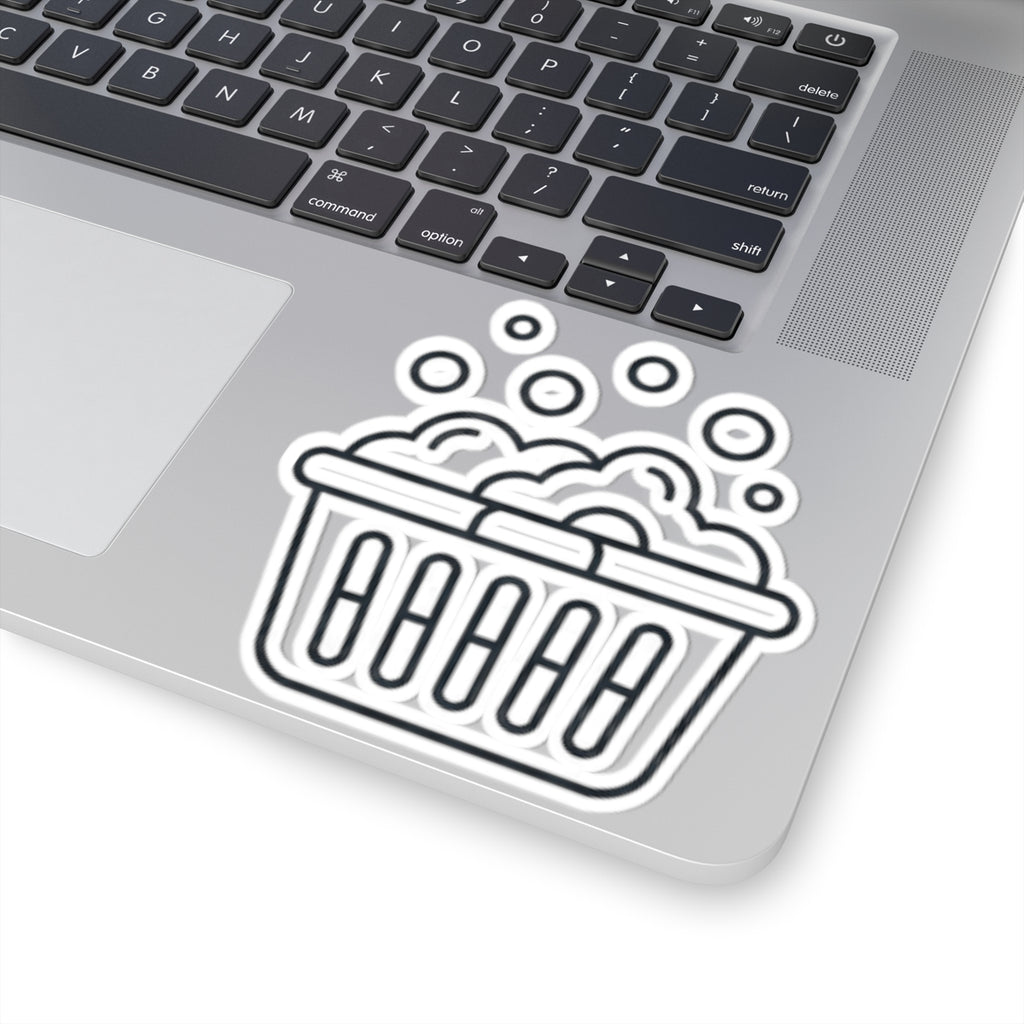 "Mental Health Day - Laundry Edition" Sticker